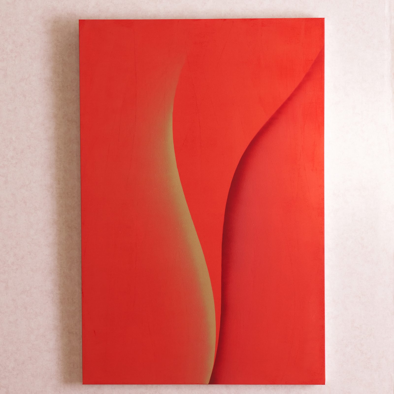 Red Portal V acrilyc canva painting_Veronica Mar_1800 x 1600